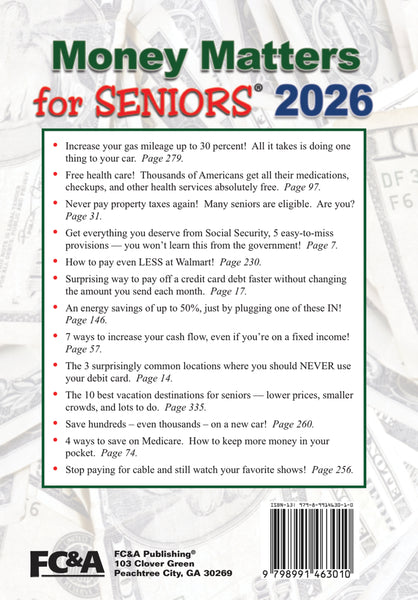 Money Matters for Seniors 2026