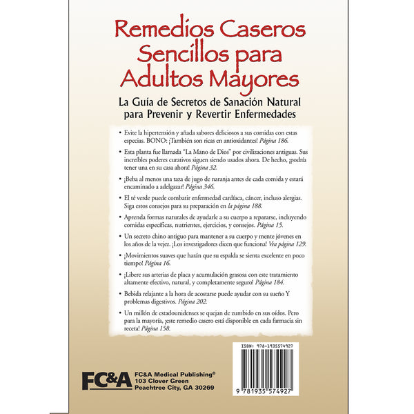 Remedios Caseros Sencillos para Adultos Mayores