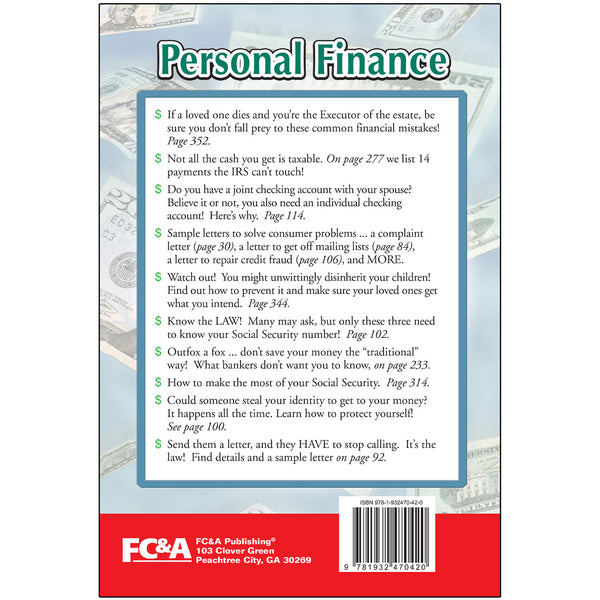 Personal Finance for Seniors