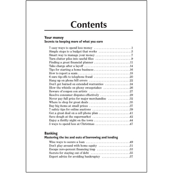 Personal Finance for Seniors