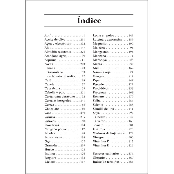 Secretos de la cocina para vivir mejor