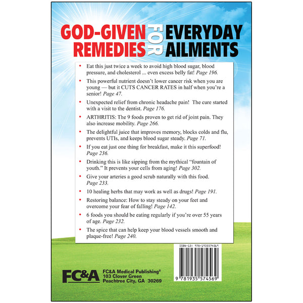 God-Given Remedies for Everyday Ailments