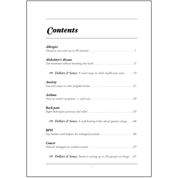 1,001 Prescription Secrets for Seniors