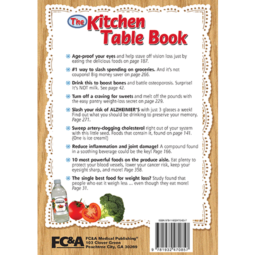 The Kitchen Table Book: 1,427 Kitchen Cures and Pantry Potions