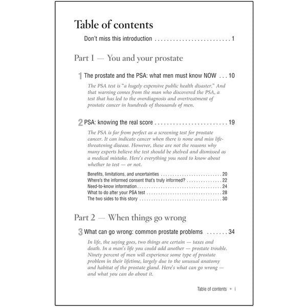 Your Prostate Answer Book